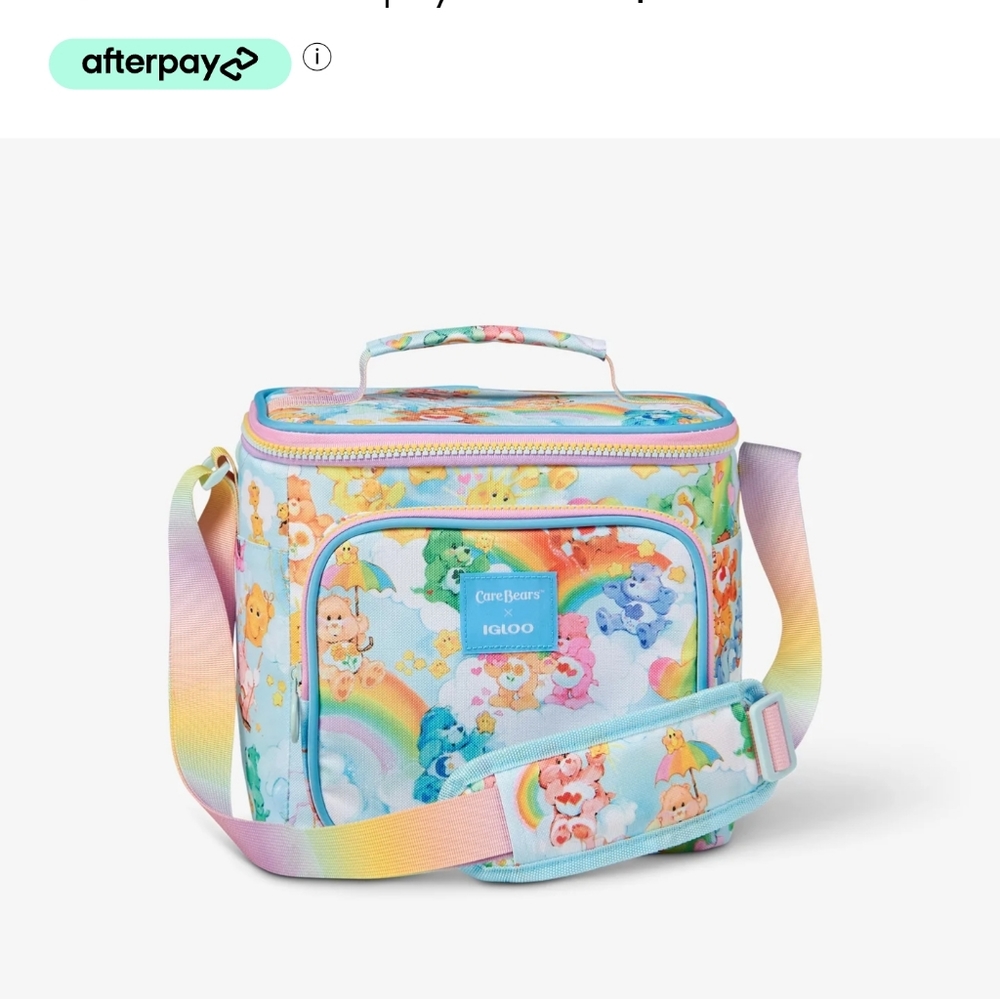 Igloo Care Bears Rainbow Pastel Insulated Lunch Bag